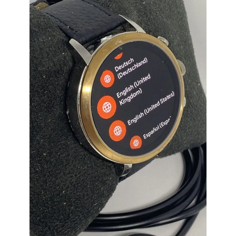 Fossil Gen 4 Authentic Digital Dial Smart Watch Custom Band FTW6016 AB616
